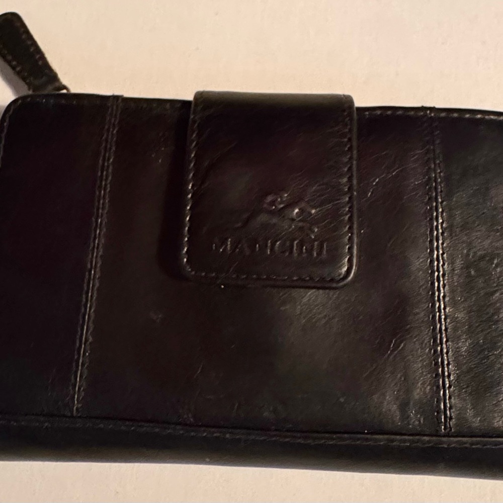 Black Leather Wallet